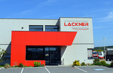Bürohaus der Lackner Umweltservice GmbH in 3383 Hürm, Betriebsgebiet I/5 mit angrenzendem Betriebsgelände